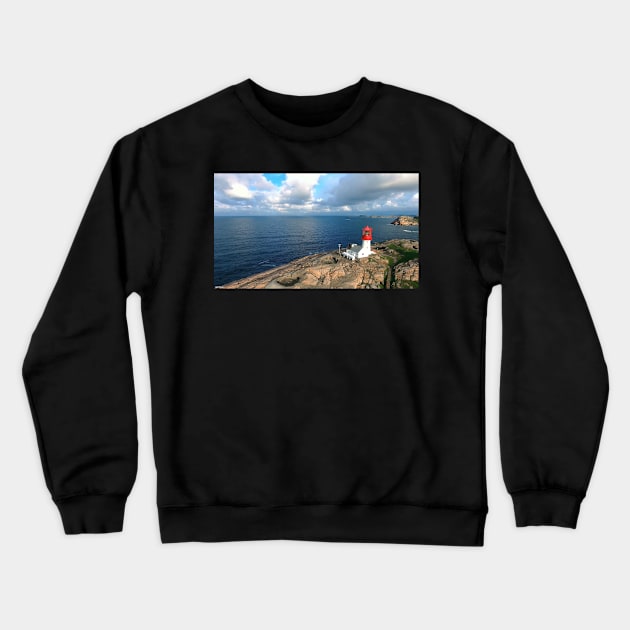 Beautiful Nature Scene from Norway Crewneck Sweatshirt by alexrow